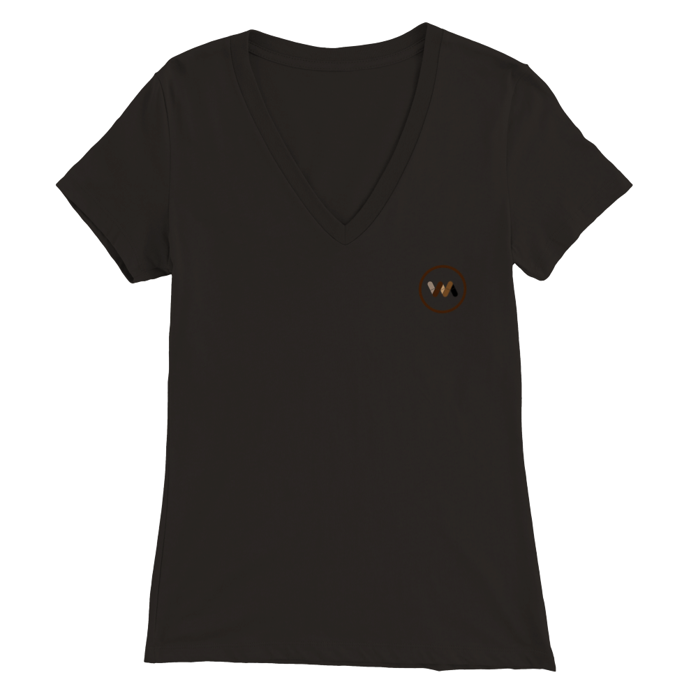Premium Womens V-Neck T-shirt